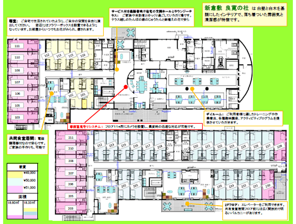 施設内 平面図